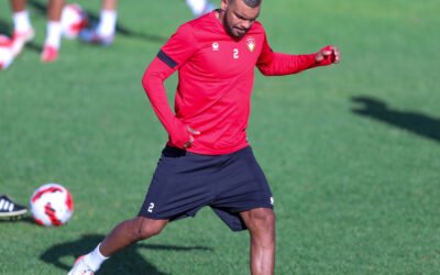 الفريق الكروي الأول يواصل التدريبات