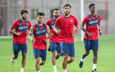 الفريق الأول يعاود تدريباته