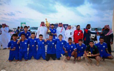 اختتام بطولة ضمك الشاطئية لكرة القدم والكرة الطائرة بمحافظة البرك