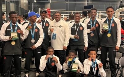 سبع ميداليات تضع ملاكمة ضمك في صدارة بطولة حزام المملكة