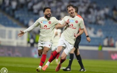 ضمك يتفوق على الأخدود بثنائية ويستعد للهلال